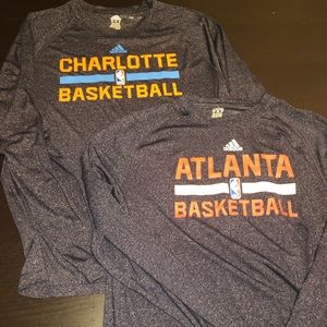 Long sleeve basketball t-shirts